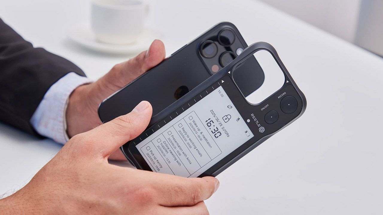 REETLE SmartInk I E-Ink Screen Case iPhone