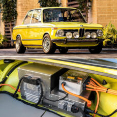 1972 BMW 2002 Tesla Powered 2002te