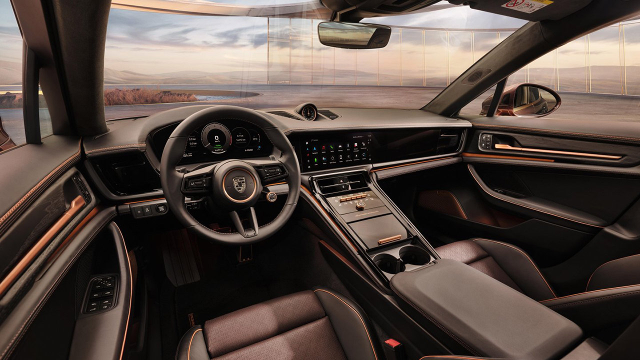 Porsche Panamera Turbo Sonderwundch Interior
