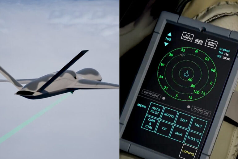 Lockheed Martin F-22 Control Wingman Drone