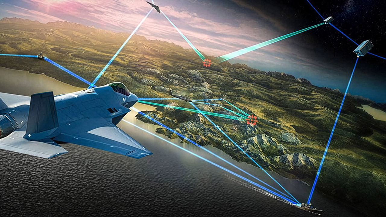 Lockheed Martin F-22 Control Wingman Drone
