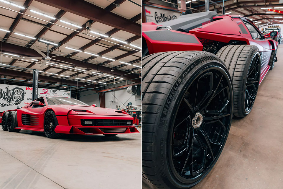 Gas Monkey Garage 6x6 Ferrari Testarossa