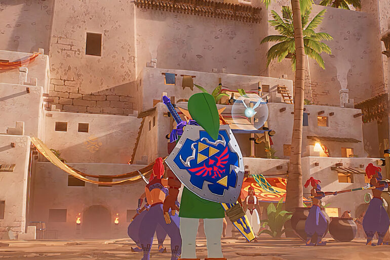 RwanLink Unreal Engine 5 Zelda Ocarina of Time Gerudo Fortress