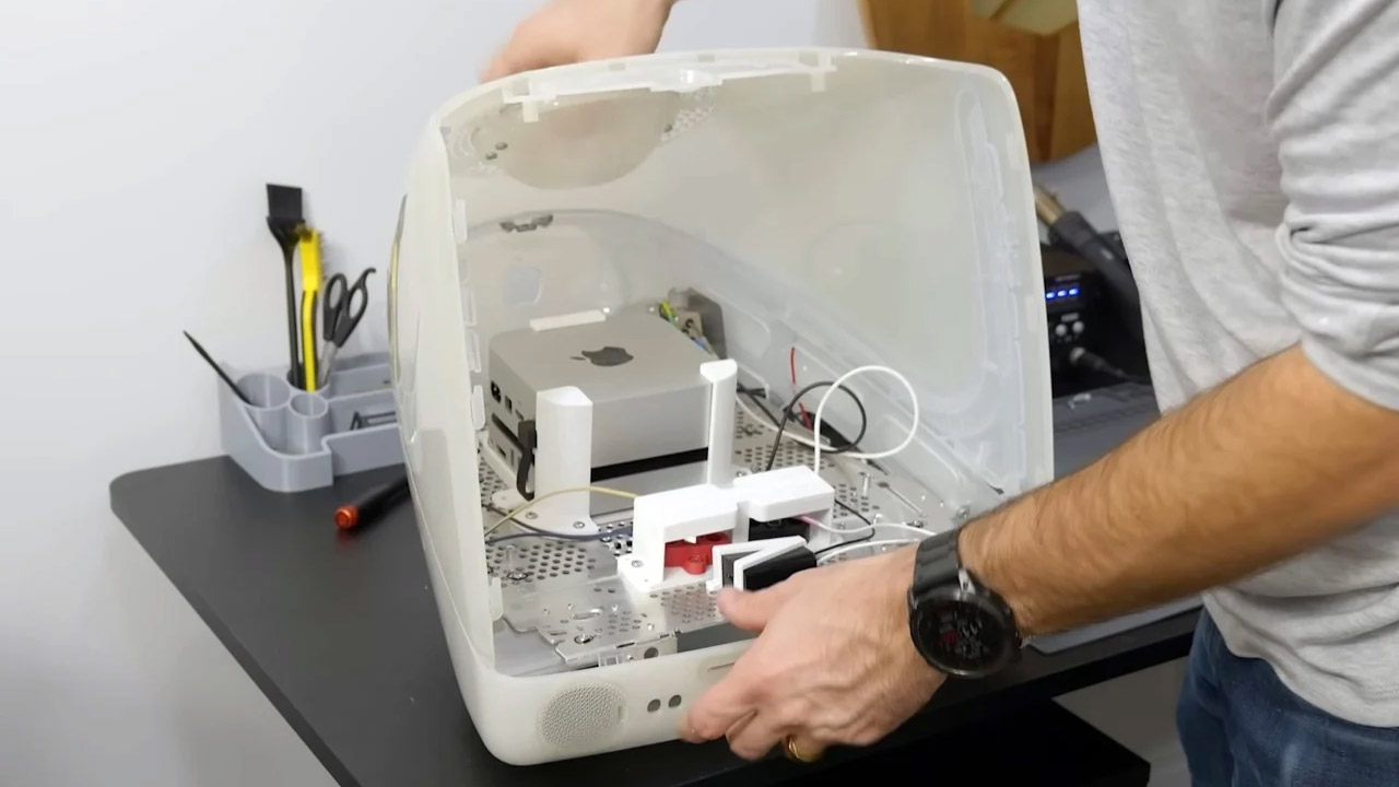 Zac Builds iMac G3 Mac Mini M4