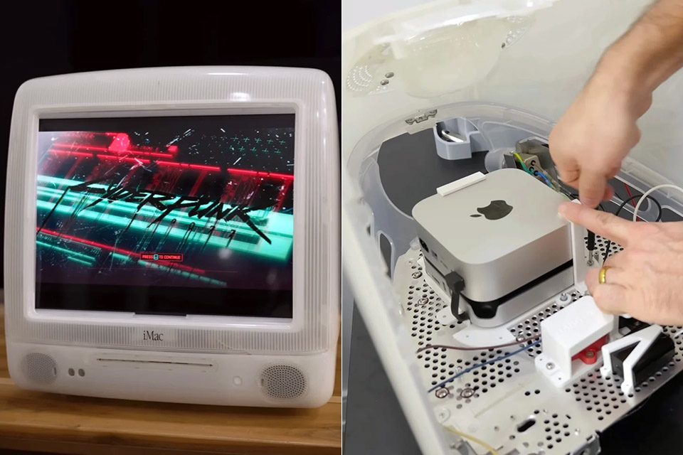 Zac Builds iMac G3 Mac Mini M4