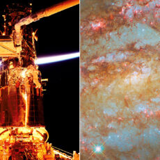 Hubble NGC 1792 Spiral Galaxy