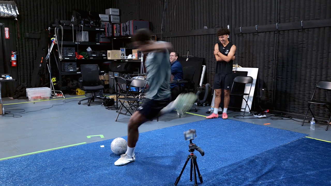 Mark Rober Robotic Goalkeeper Cristiano Ronaldo