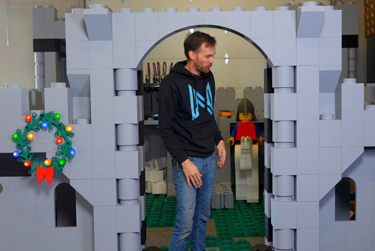 3D-Printed LEGO Castle