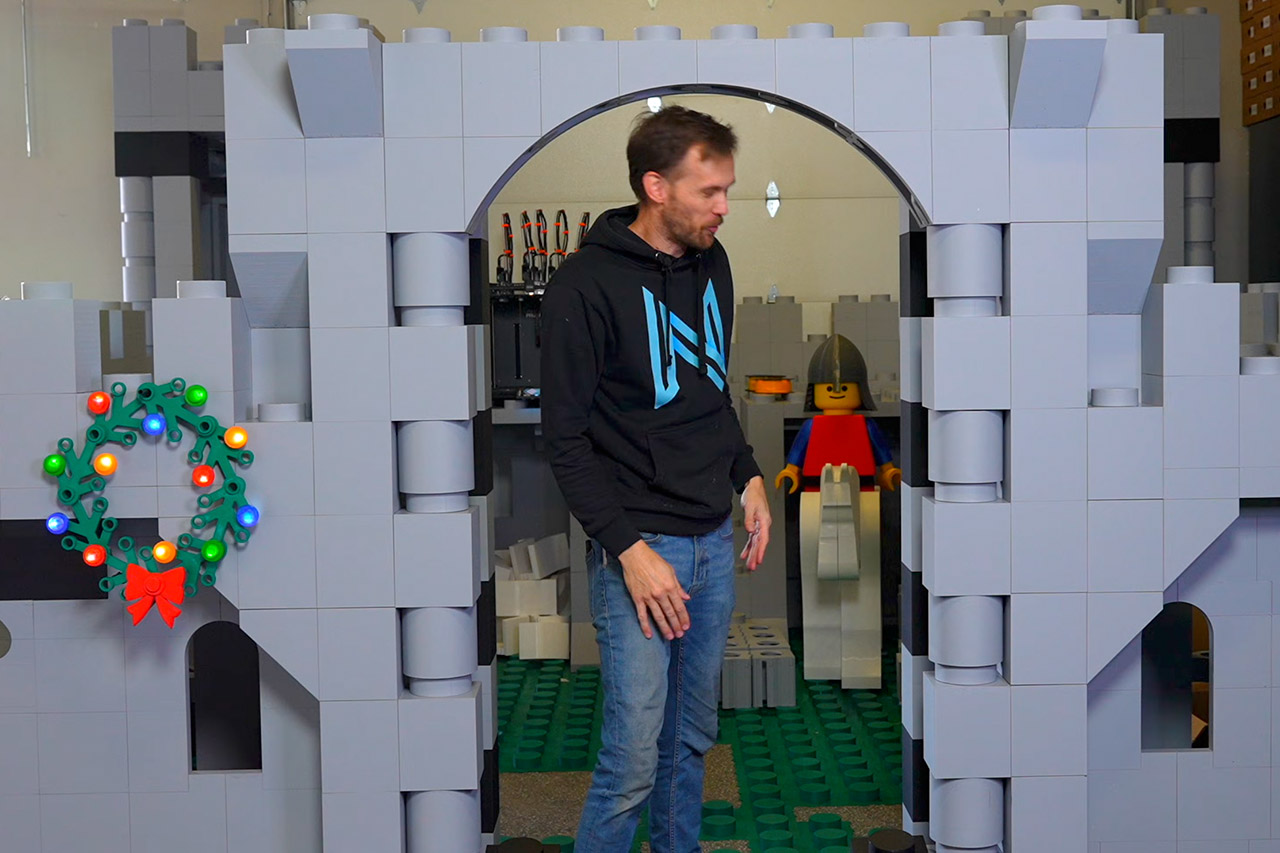 3D-Printed LEGO Castle