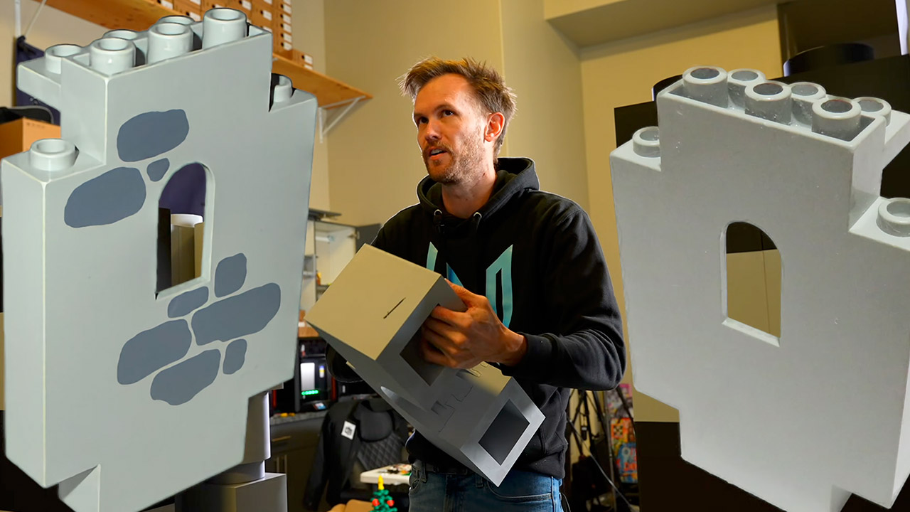 3D-Printed LEGO Castle