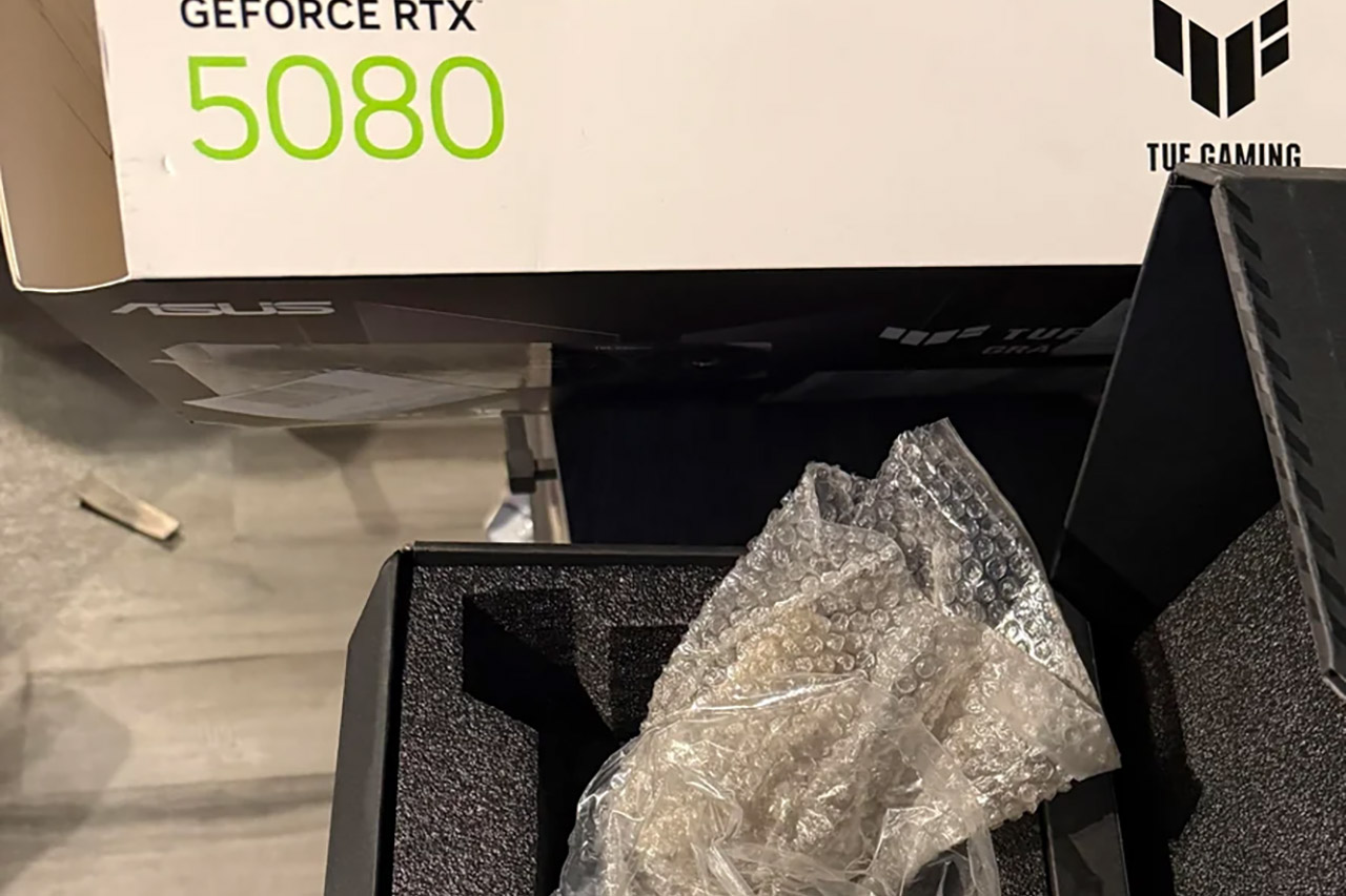 RTX 5080 GPU Rock Scam Best Buy
