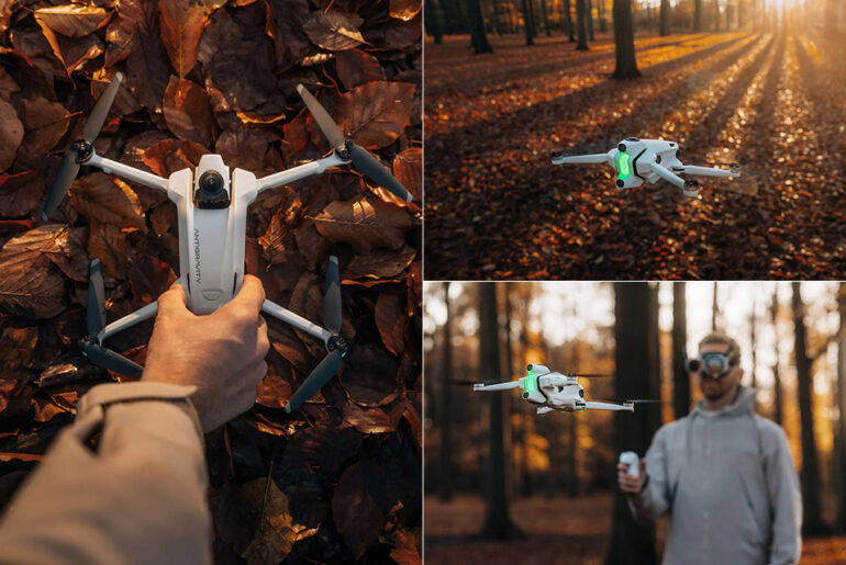 Antigravity A1 8K 360 Drone Launch