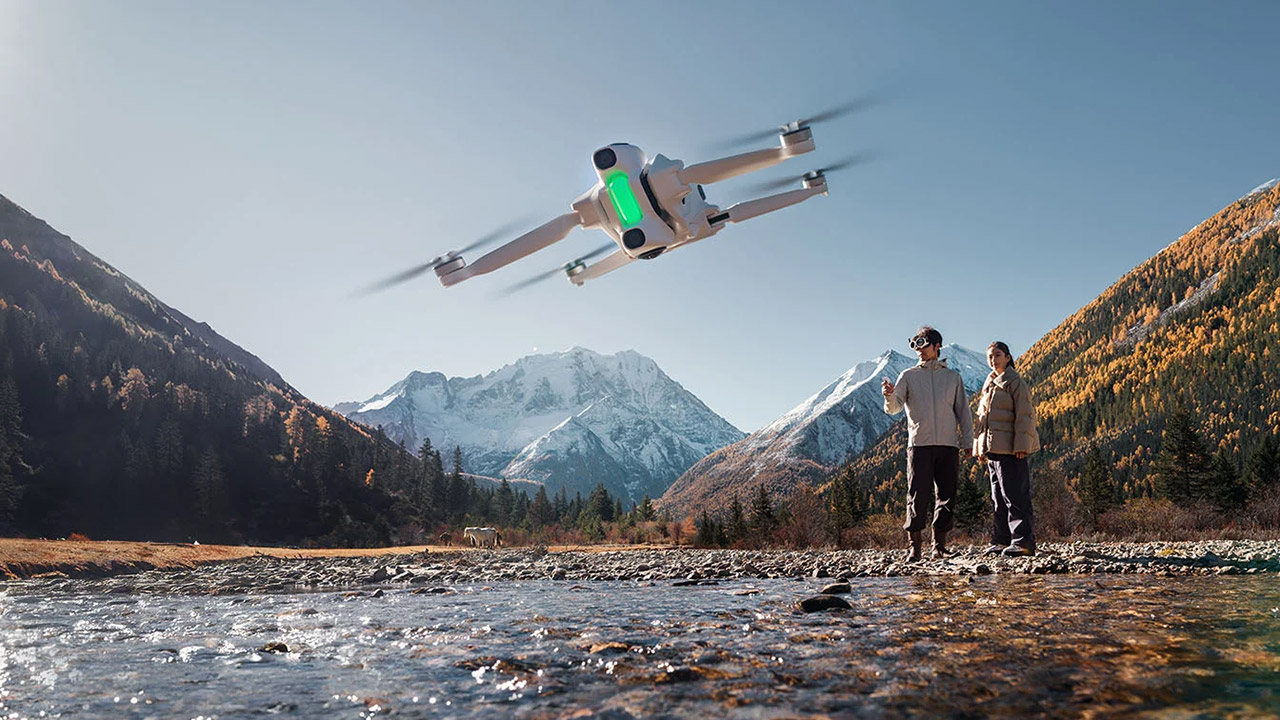 Antigravity A1 8K 360 Drone Launch