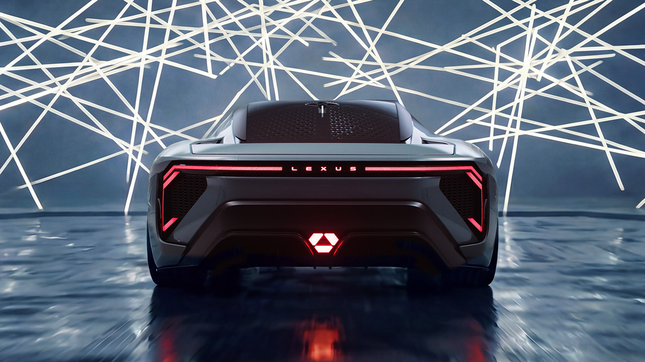 Lexus LFA Concept BEV Sports Car Reveal