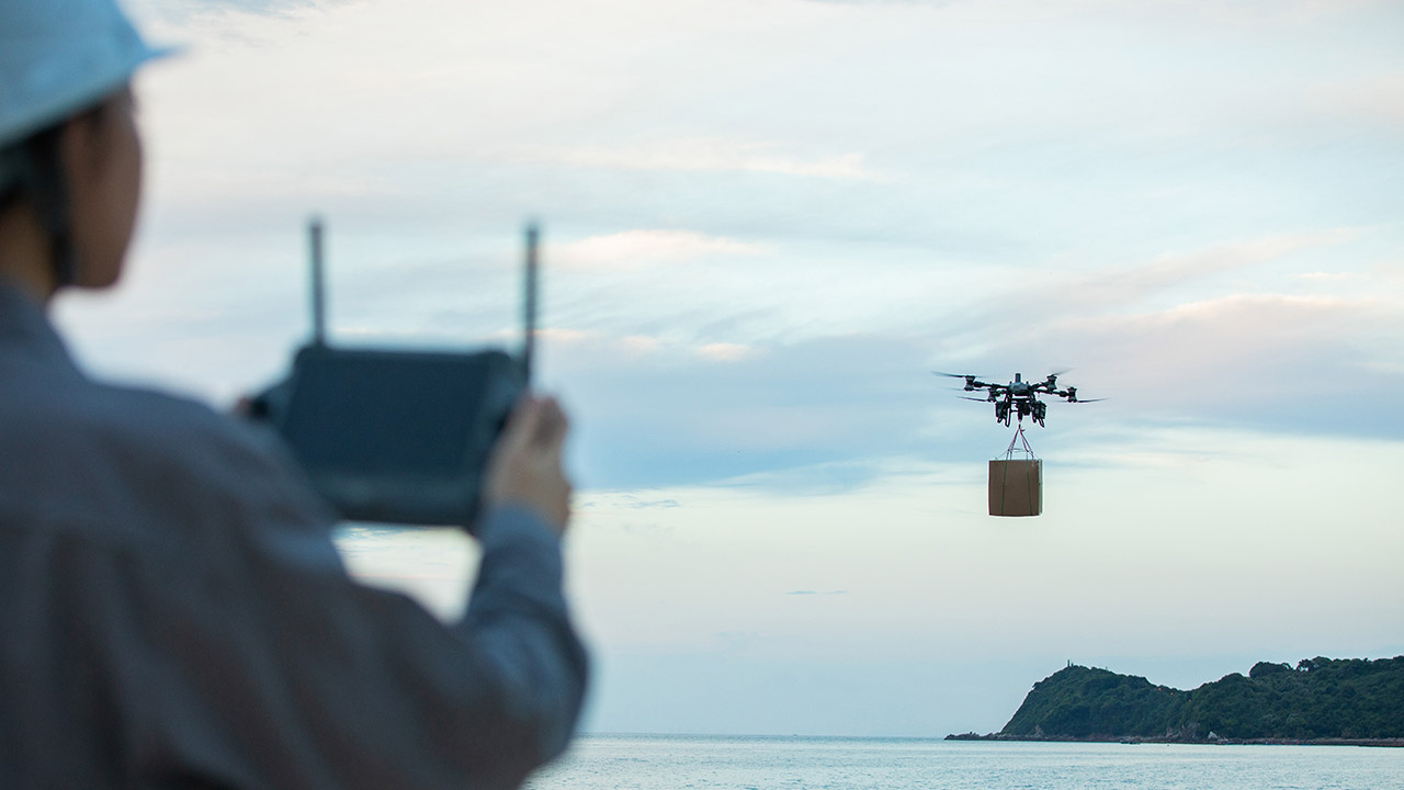 DJI FlyCart 100 Delivery Drone