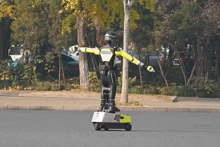Hangzhou Traffic Robot China