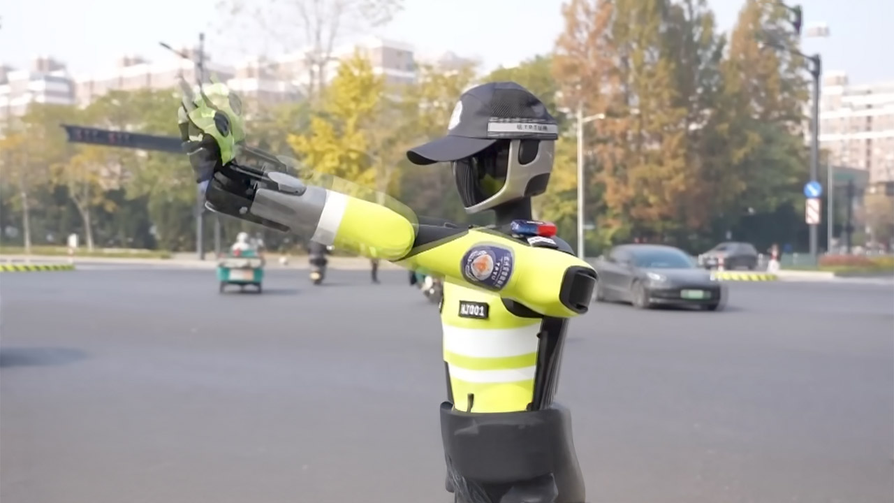 Hangzhou Traffic Robot China