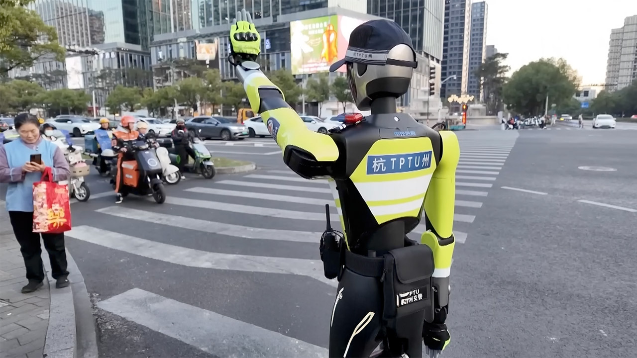Hangzhou Traffic Robot China