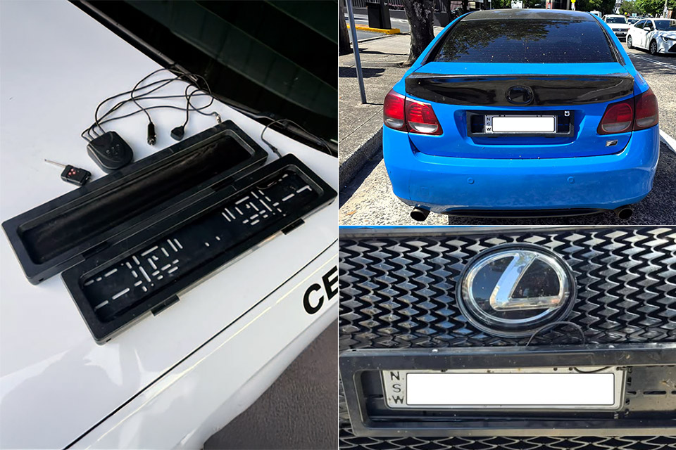 License Plate Spy Gadget Toll Hider