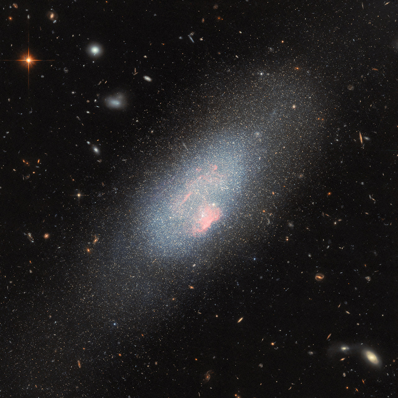 Hubble Markarian 178 Blue Compact Dwarf Galaxy