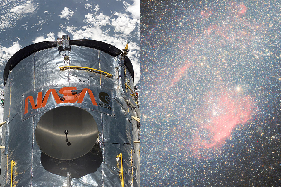 Hubble Markarian 178 Blue Compact Dwarf Galaxy