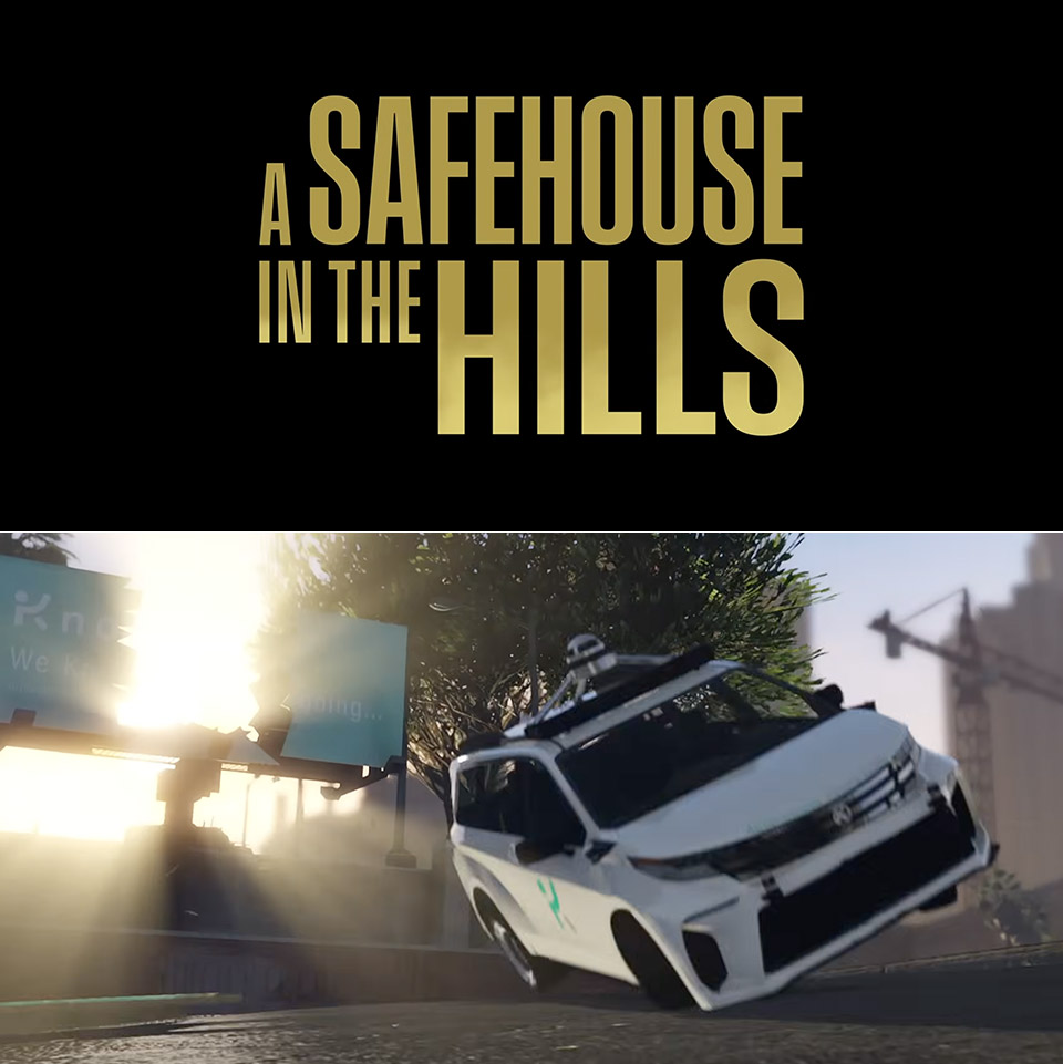 GTA Online A Safehouse in the Hills Robotaxi