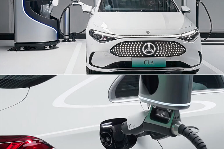 Flexiv Rizon Robot Hands-Free EV Charging