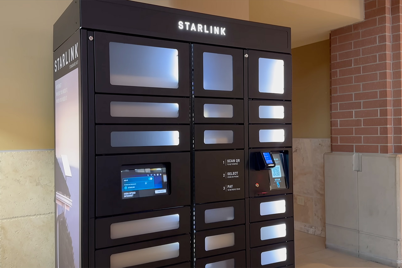 Starlink Retail Store Location Vending Machine Iowa