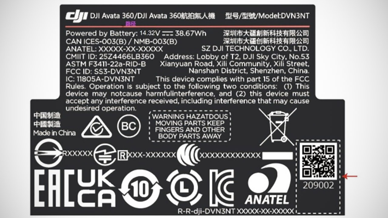 DJI Avata 360 Drone Leak