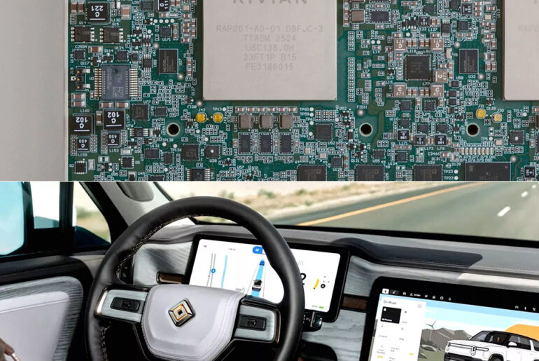 Rivian Custom Self-Driving Chip Autonomous Plus