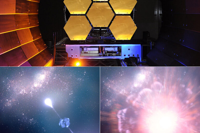 James Webb Space Telescope Earliest Supernova
