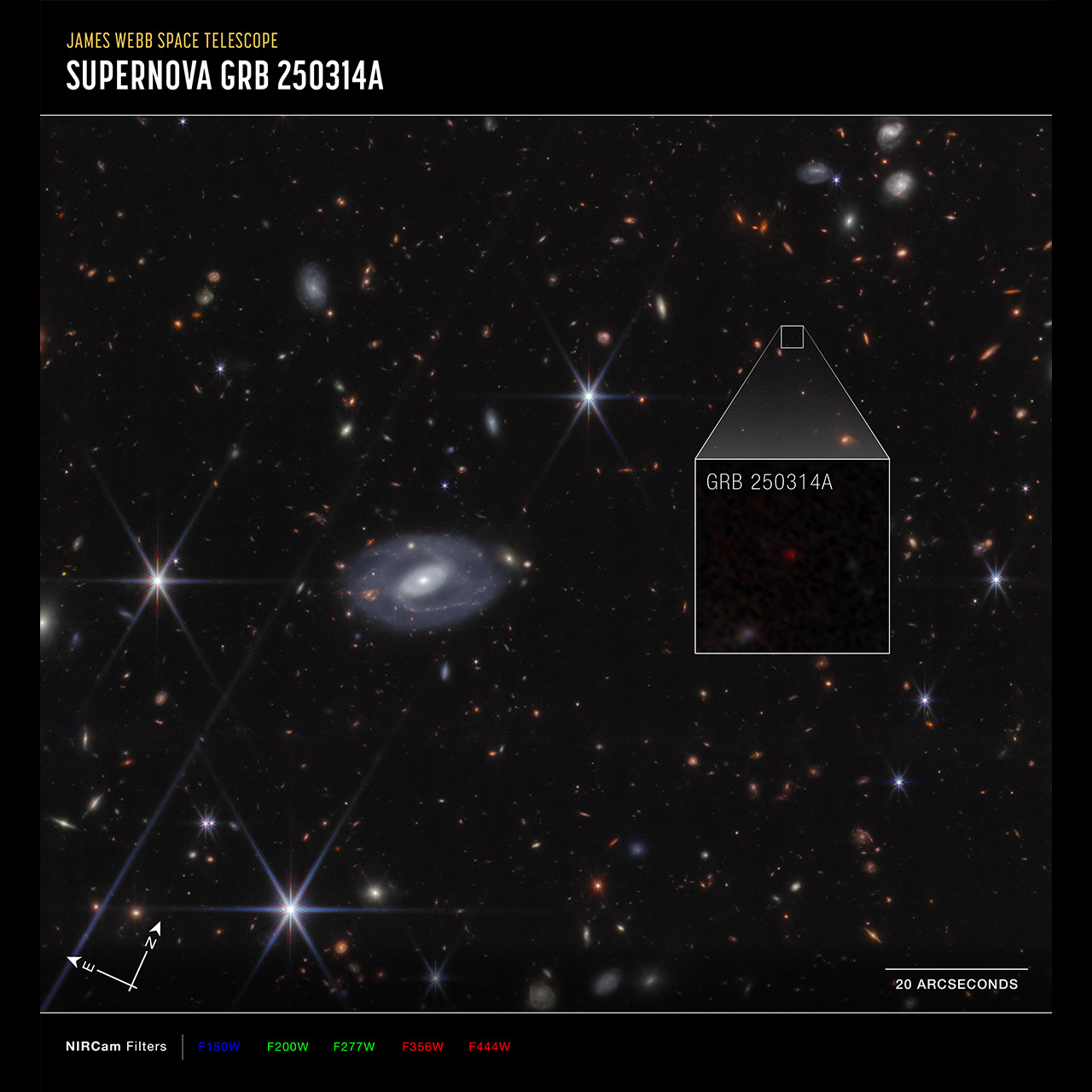 James Webb Space Telescope Earliest Supernova