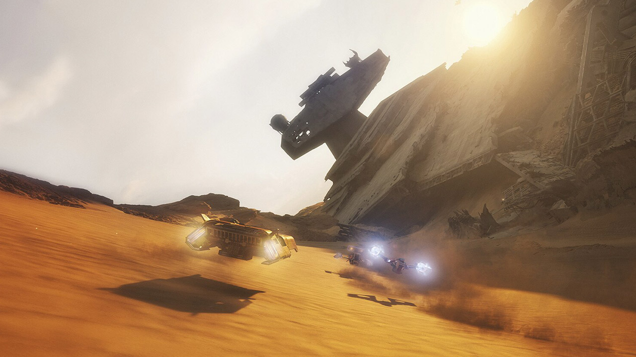 Star Wars Galactic Racer Screenshot