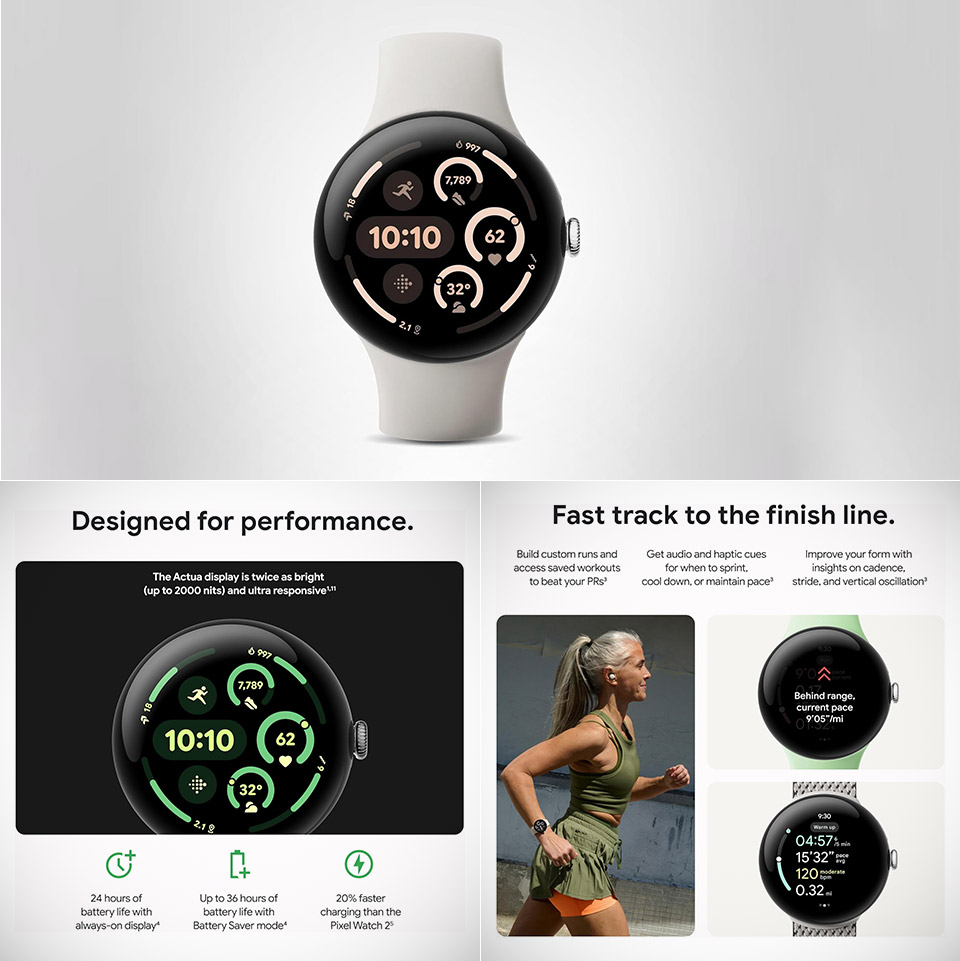 Google Pixel Watch 3 45mm Smartwatch