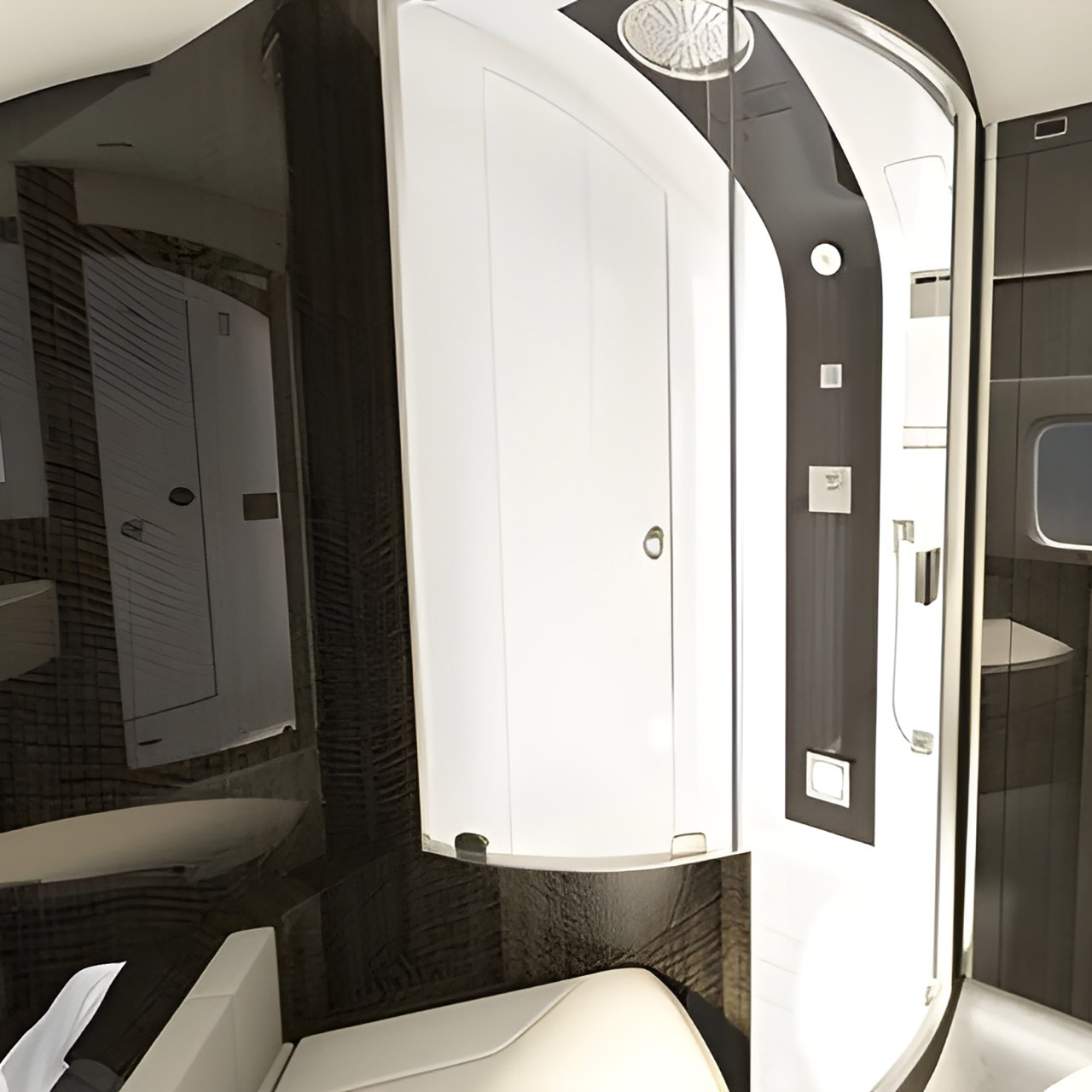 Bombardier Global 8000 Business Jet Interior