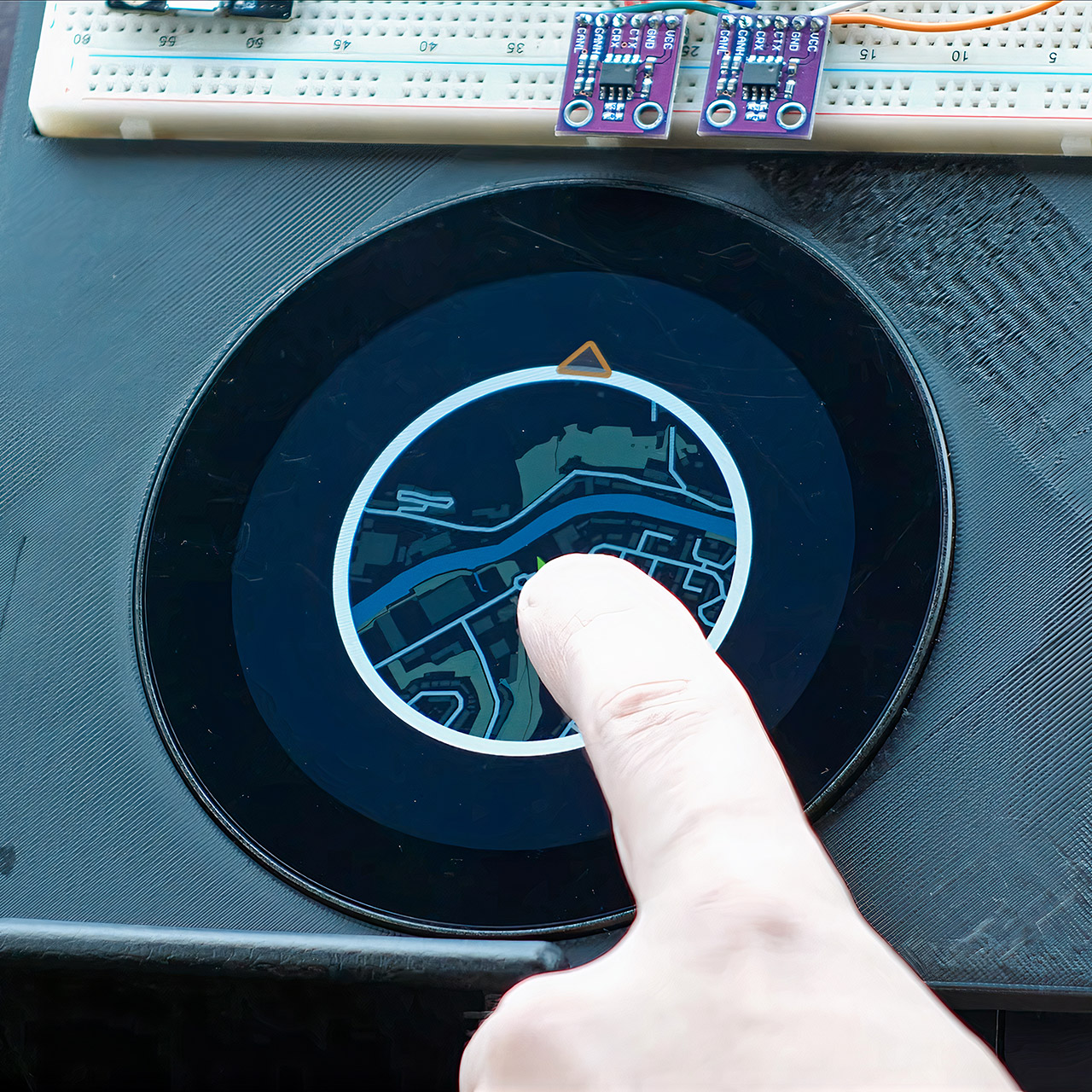 Real-Life Need for Speed Minimap