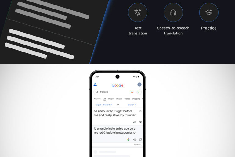 Google Gemini Translations Speech-to-Speech Headphones