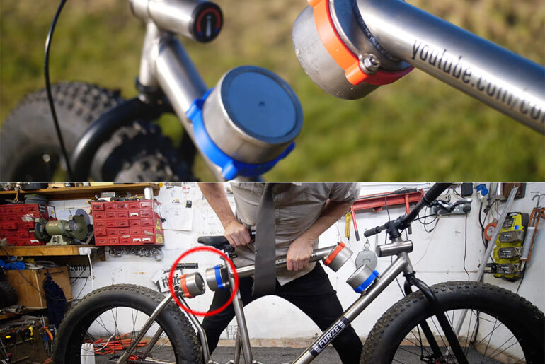 Colin Furze DIY Magnet Suspension Bike