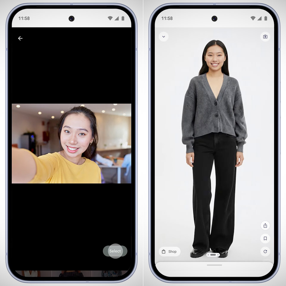 Google Gemini Virtual Clothes Try-On Selfie Nano Banana