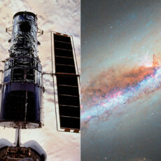 Hubble NGC 4388 Spiral Galaxy Virgo