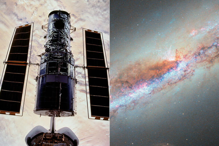 Hubble NGC 4388 Spiral Galaxy Virgo