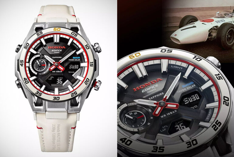 Casio Edifice ECB-2300HR-1A Honda F1 Victory Watch
