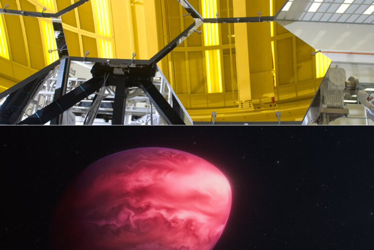 NASA James Webb Telescope Lemon Planet PSR J2322-2650b