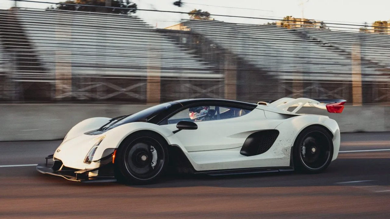 Czinger 21C Production Car Laguna Seca Lap Record