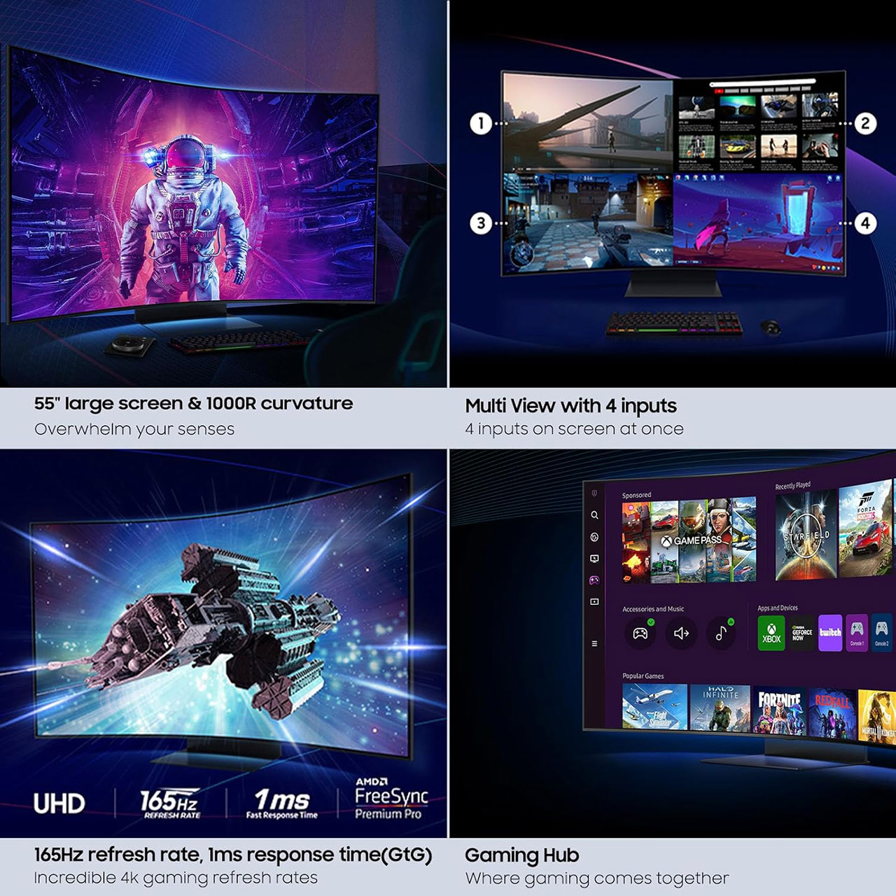 Samsung Odyssey Ark 2nd Gen Curved Monitor