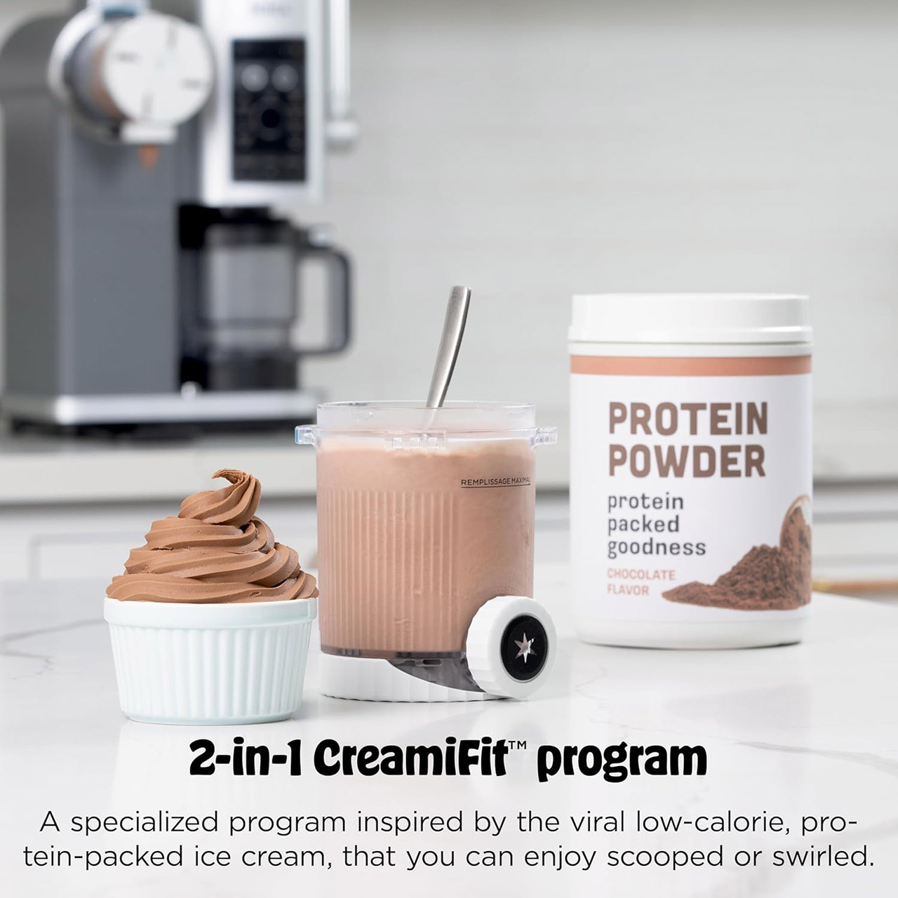 Ninja CREAMi Swirl Ice Cream Maker NC701