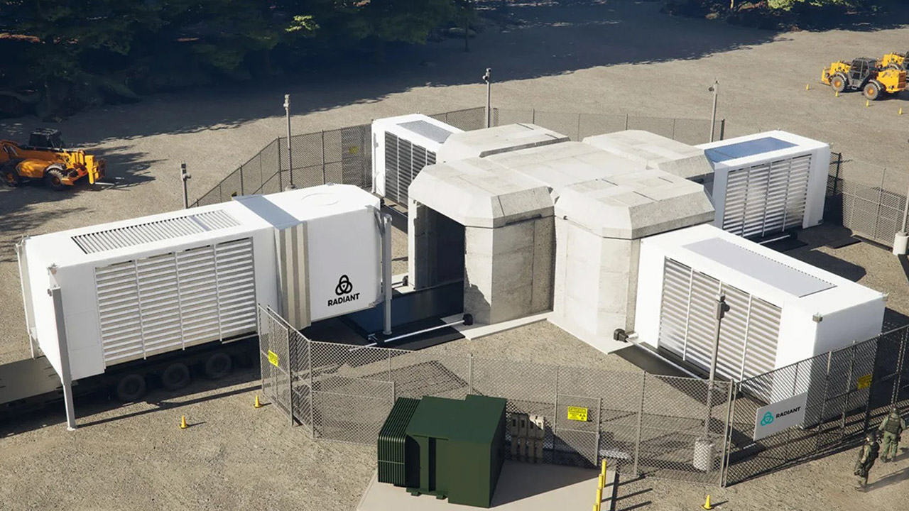 Radiant Nuclear Portable Microreactor Kaleidos