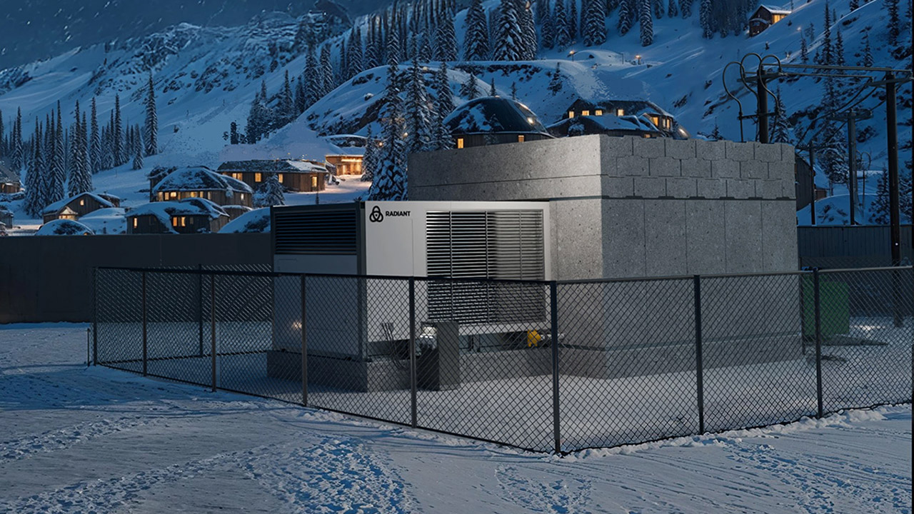 Radiant Nuclear Portable Microreactor Kaleidos