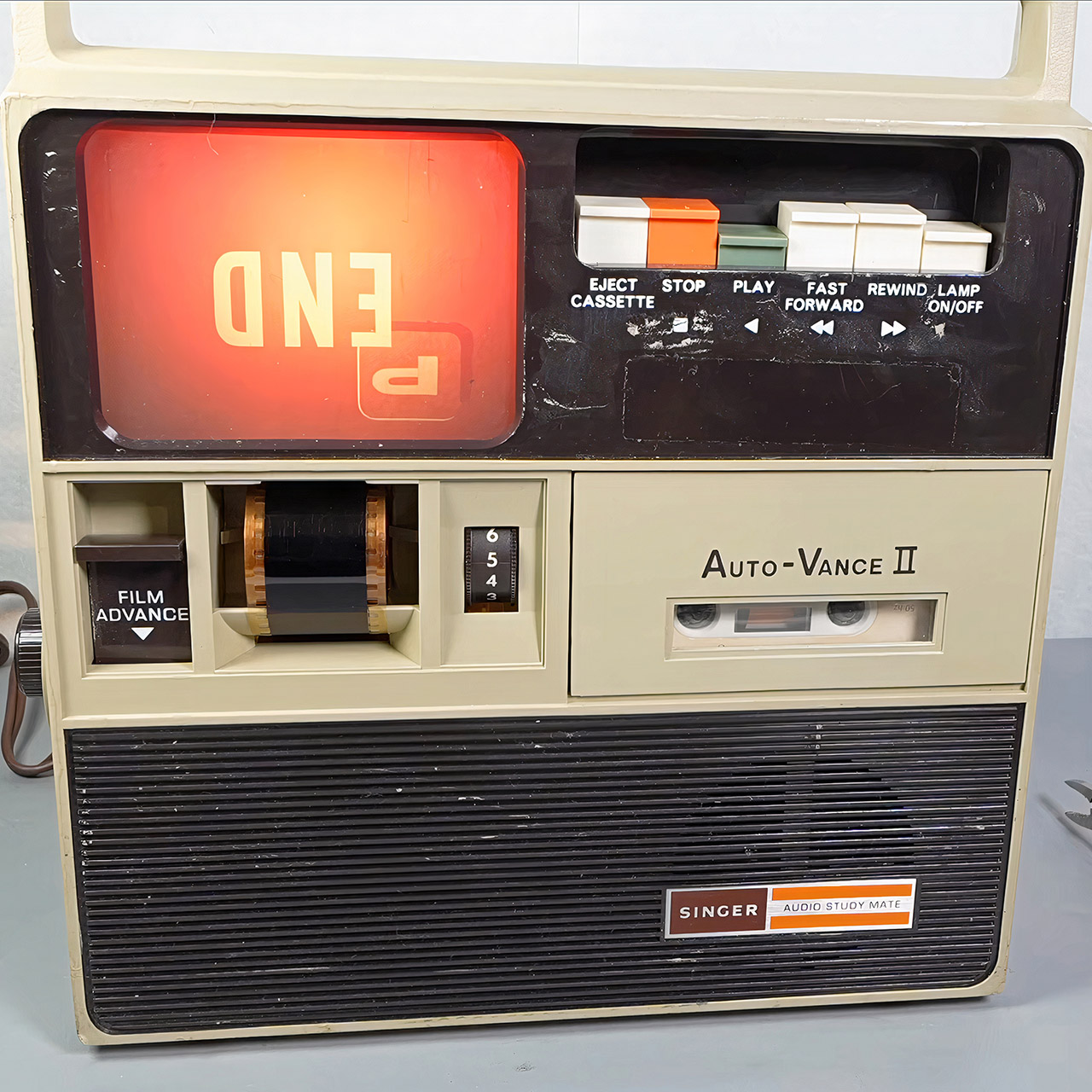 Singer Multimedia Briefcase 1970 Audio Study Mate