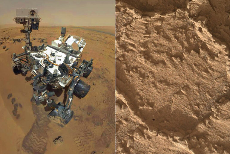 NASA Curiosity Mars Rover Polygons Hollow